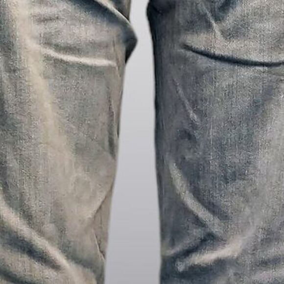 LOGO by Lavish Lori Goldstein Women's Jeans Sz 8 Gray - Picture 4 of 7